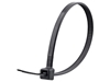 Picture of 6 Inch Black UV Intermediate Cable Tie - 100 Pack