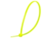 Picture of 8 Inch Fluorescent Yellow Miniature Cable Tie - 100 Pack
