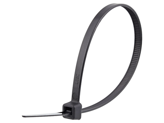 Picture of 8 Inch Black UV Cable Tie - 1000 Pack