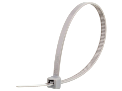 Picture of 8 Inch Gray Cable Tie - 100 Pack