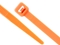 Picture of 8 Inch Orange Cable Tie - 100 Pack