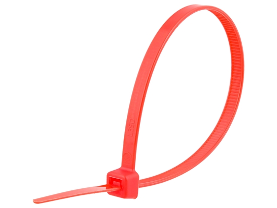 Picture of 8 Inch Red Cable Tie - 100 Pack