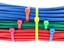 Picture of 8 Inch Salmon Standard Cable Tie - 100 Pack