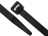 Picture of 8 Inch Black UV Cable Tie - 100 Pack