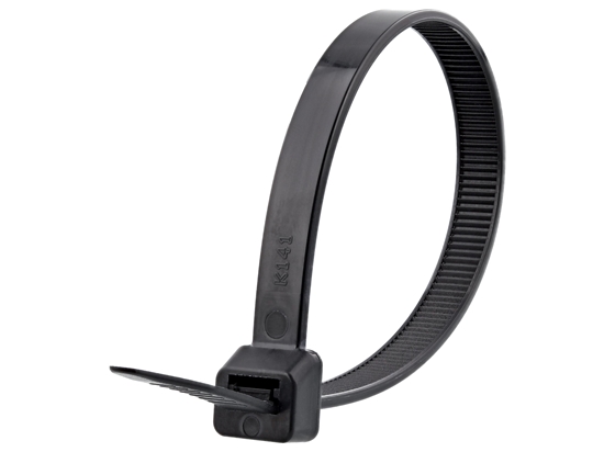 Picture of 8 Inch Black UV Heavy Duty Cable Tie - 1000 Pack