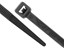 Picture of 11 7/8 Inch Black UV Cable Tie - 100 Pack