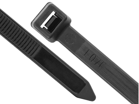 Picture of 15 Inch Black UV Cable Tie - 100 Pack