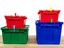 13 Inch Heavy-Duty Unlabeled Blue Pull Tight Plastic Seal Securing Boxes