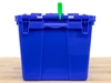 14 1/2 Inch Standard Green Pull Tight Plastic Seal Securing Boxes