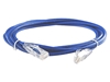 10 Feet Blue Booted CAT6 Mini Patch Cable