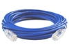 20 Feet Blue Booted CAT6 Mini Patch Cable