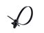8 Inch UV Black Standard Winged Push Mount Cable Tie