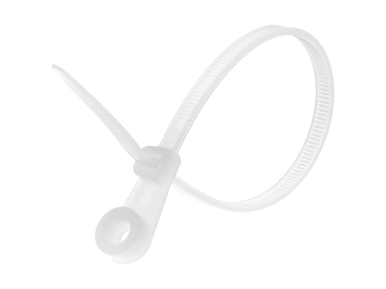 6 Inch Natural Mount Head Cable Tie