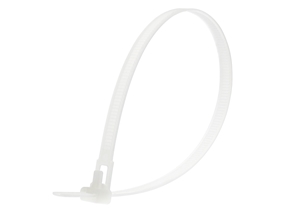 12 Inch Natural Standard Releasable Cable Tie