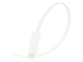 Inside Flag 10 Inch Natural Standar ID Cable Tie Loop