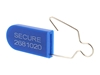 Blue Plastic Padlock Security Seal with Metal Wire
