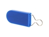 Blue Blank Plastic Padlock Security Seal with Metal Wire Locked and Secured