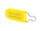 Yellow Plastic Padlock Security Seal with Metal Wire Locked and Secured