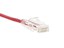 3 FT Red Booted CAT6 Mini Connector