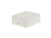 Picture of 4 Conductor Surface Mount Box - Screw Terminals, RJ11, White