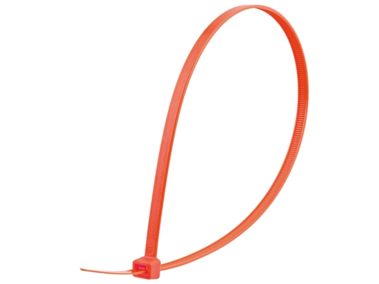 Picture of 14 Inch Orange Cable Tie - 100 Pack