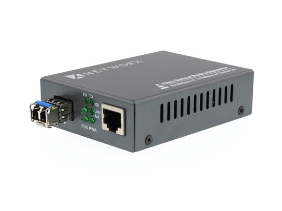 Picture of Fiber Media Converter - UTP to 100Base-FX - LC Singlemode, 20km, 1310nm