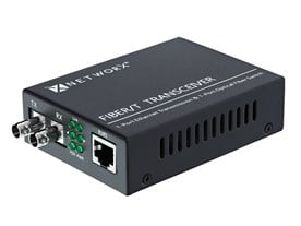 Picture of Gigabit Fiber Media Converter - UTP to 1000Base-SX - ST Multimode, 550m, 850nm