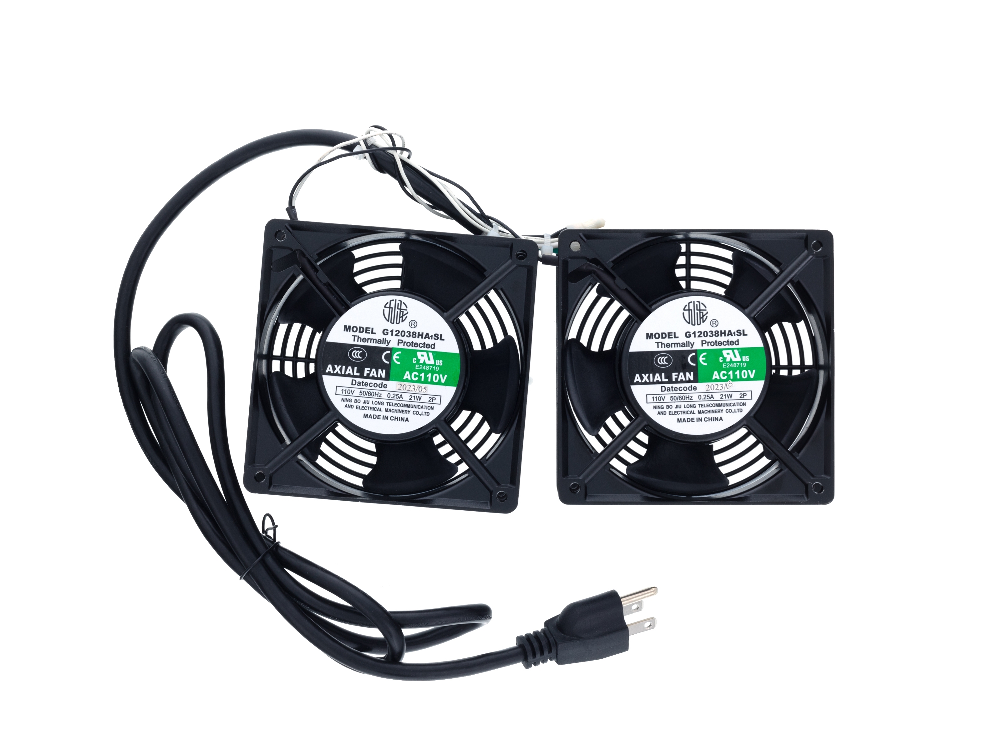 Dual 120mm Cooling Fan At Cables N More
