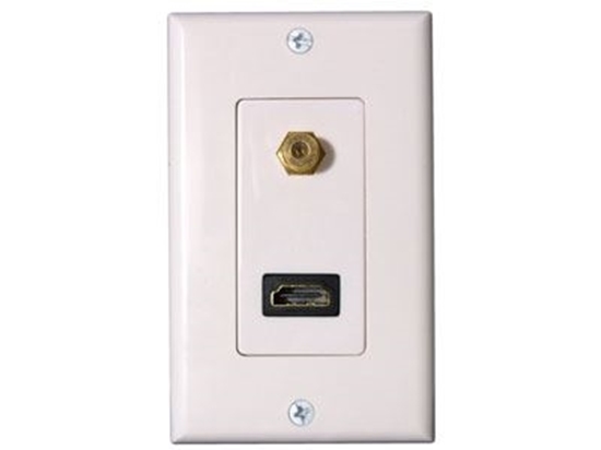 Picture of HDMI Plus RF Decor Wall Plate