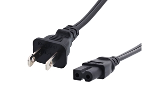 Picture of 6 FT Standard Laptop Power Cord C7 - Polarized