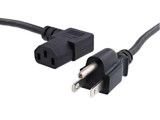 Picture of 10 FT Power Cord C13 - Standard System Right Angle