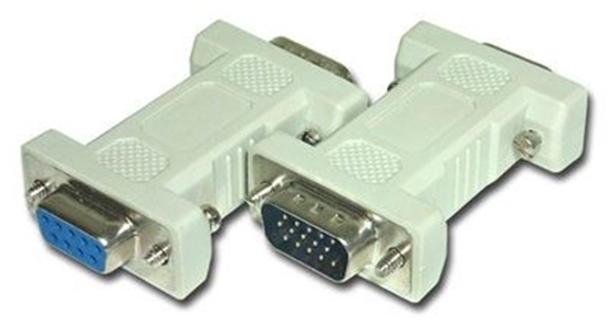 Picture of VGA Adapter - DB9 Female to HD15 Male