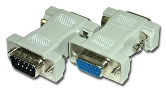 Picture of VGA Adapter - DB9 Male to HD15 Female
