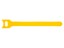 Picture of 6 Inch Yellow Hook and Loop Tie Wrap - 50 Pack