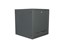 12U wall mount cabinet side view