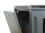 12U wall mount cabinet side panel open