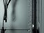 12U wall mount cabinet interior cable management
